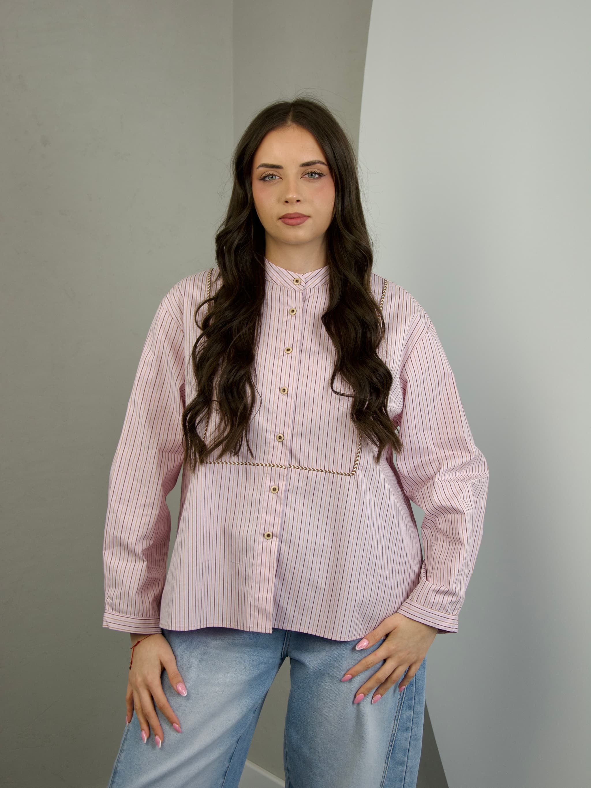 Gioya striped shirt