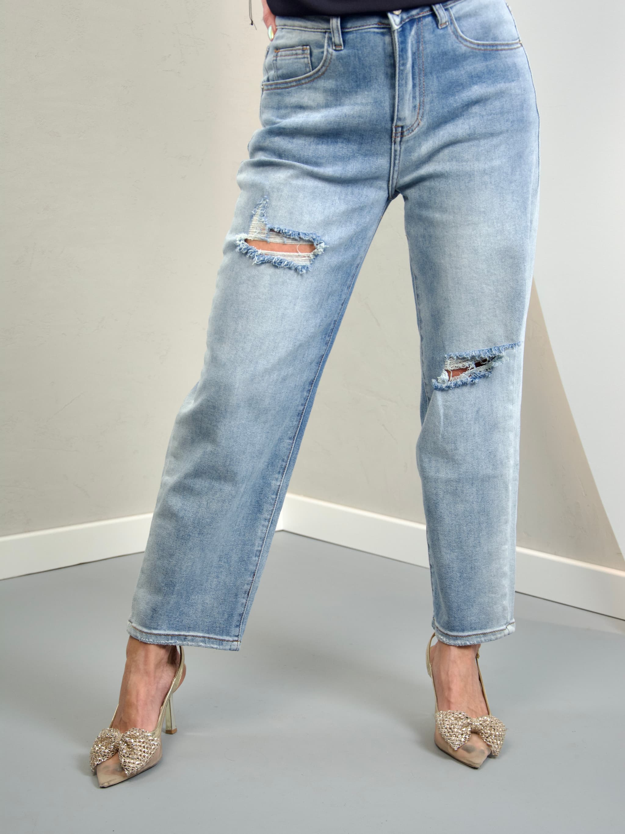 Spodnie MOM FIT