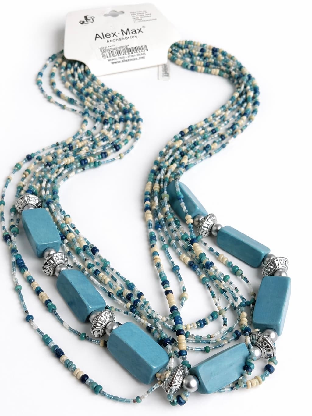 Wisior Alex Max Turkusowy