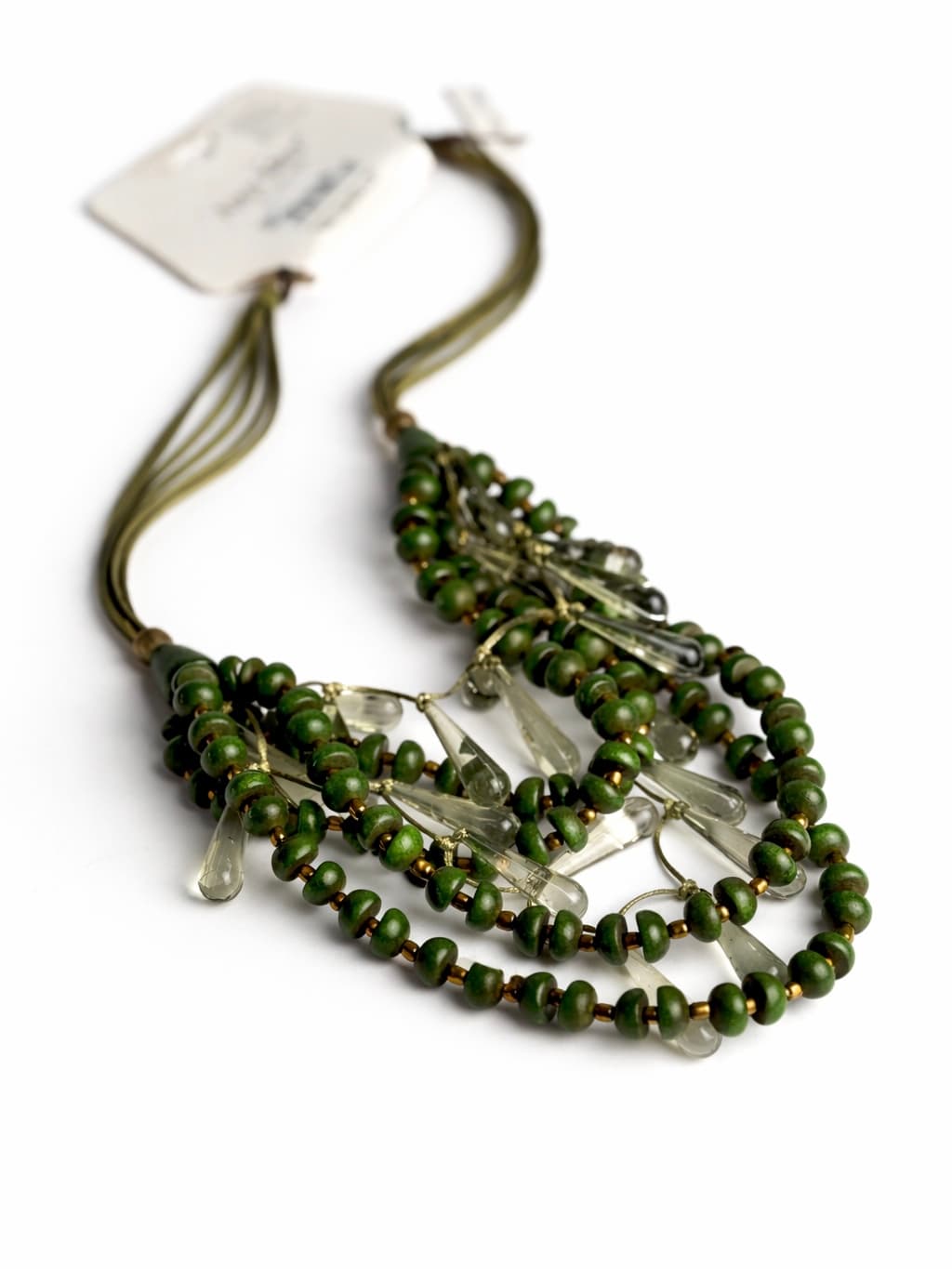 Wisior korale zielone Alex Max