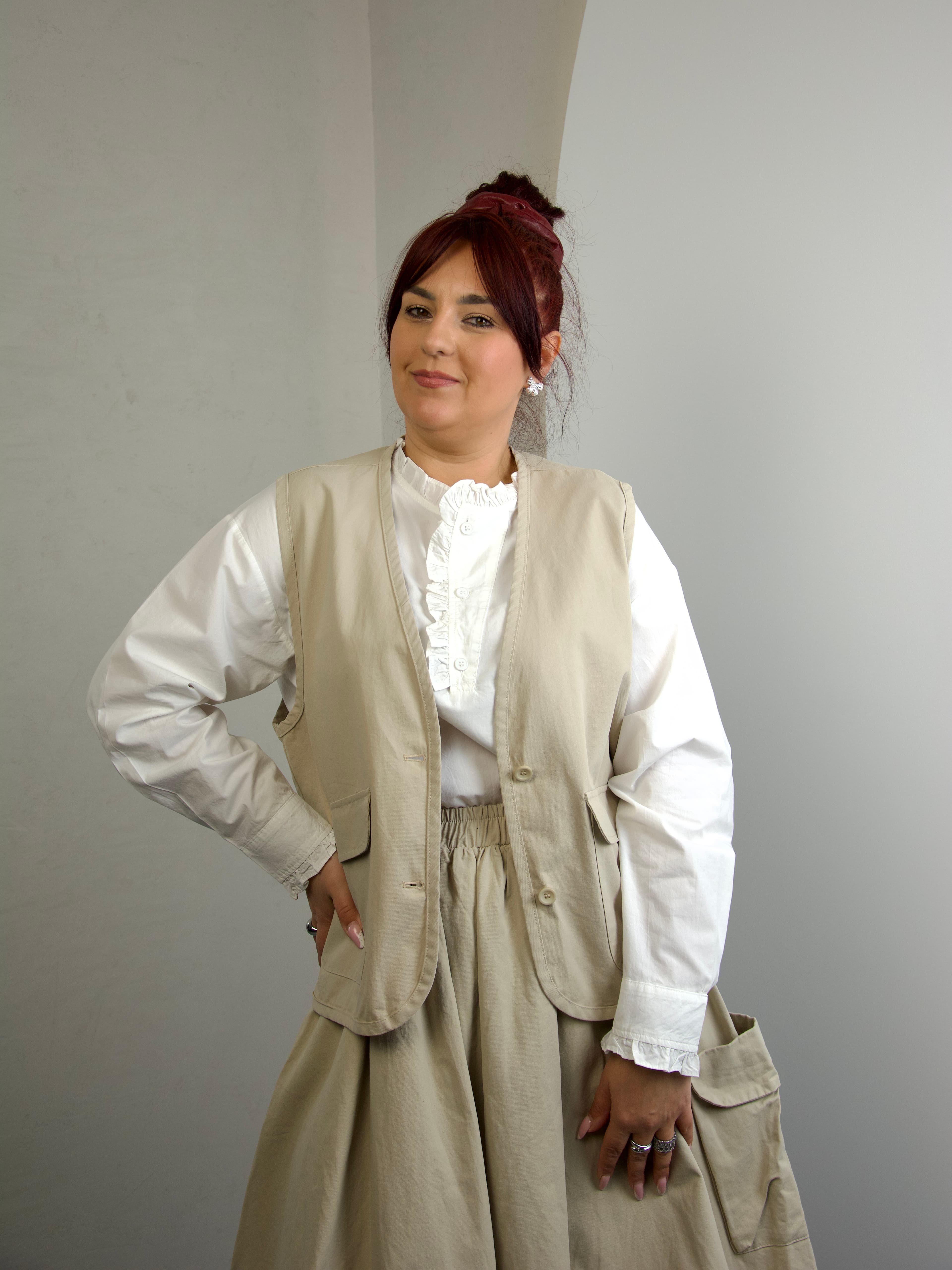 Kamizelka bawełniana