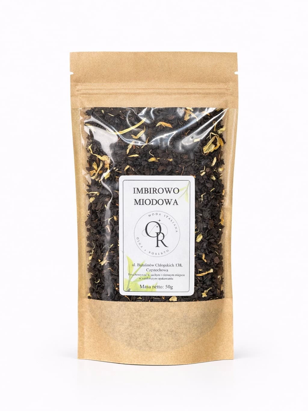 Ginger and honey tea