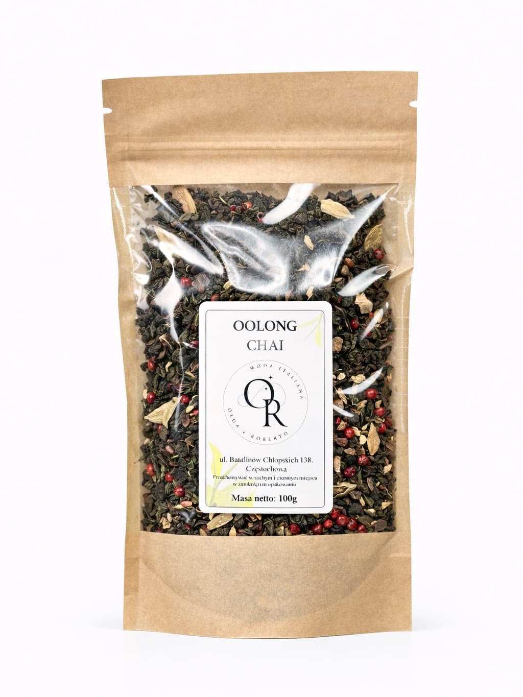 Oolong chai tea