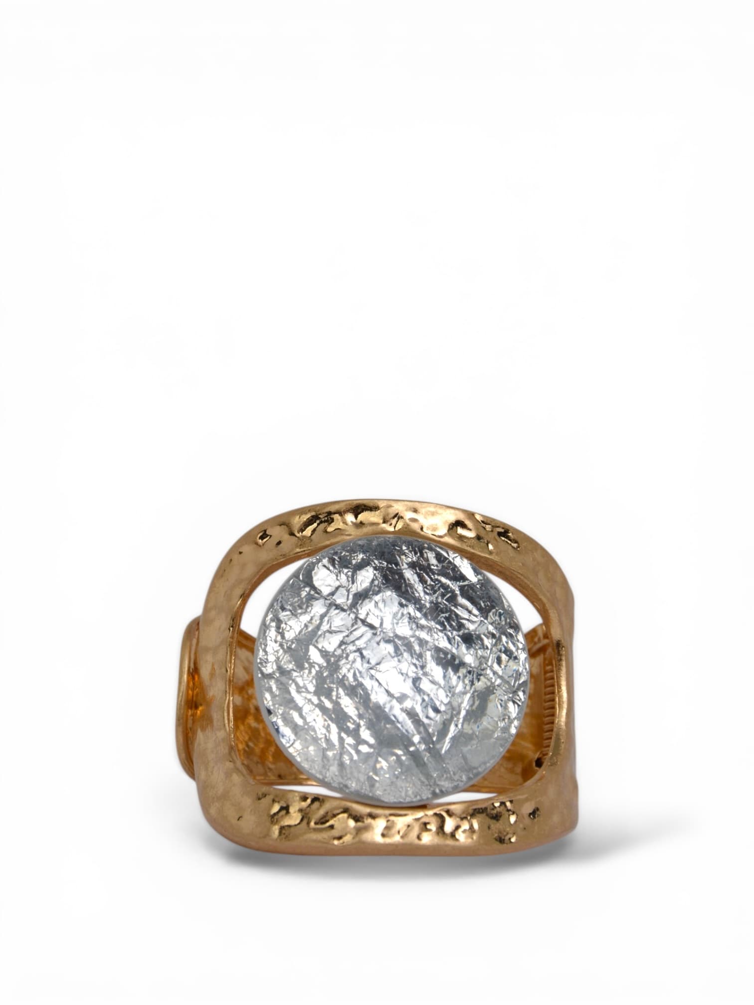 Bransoletka złota z kamieniem