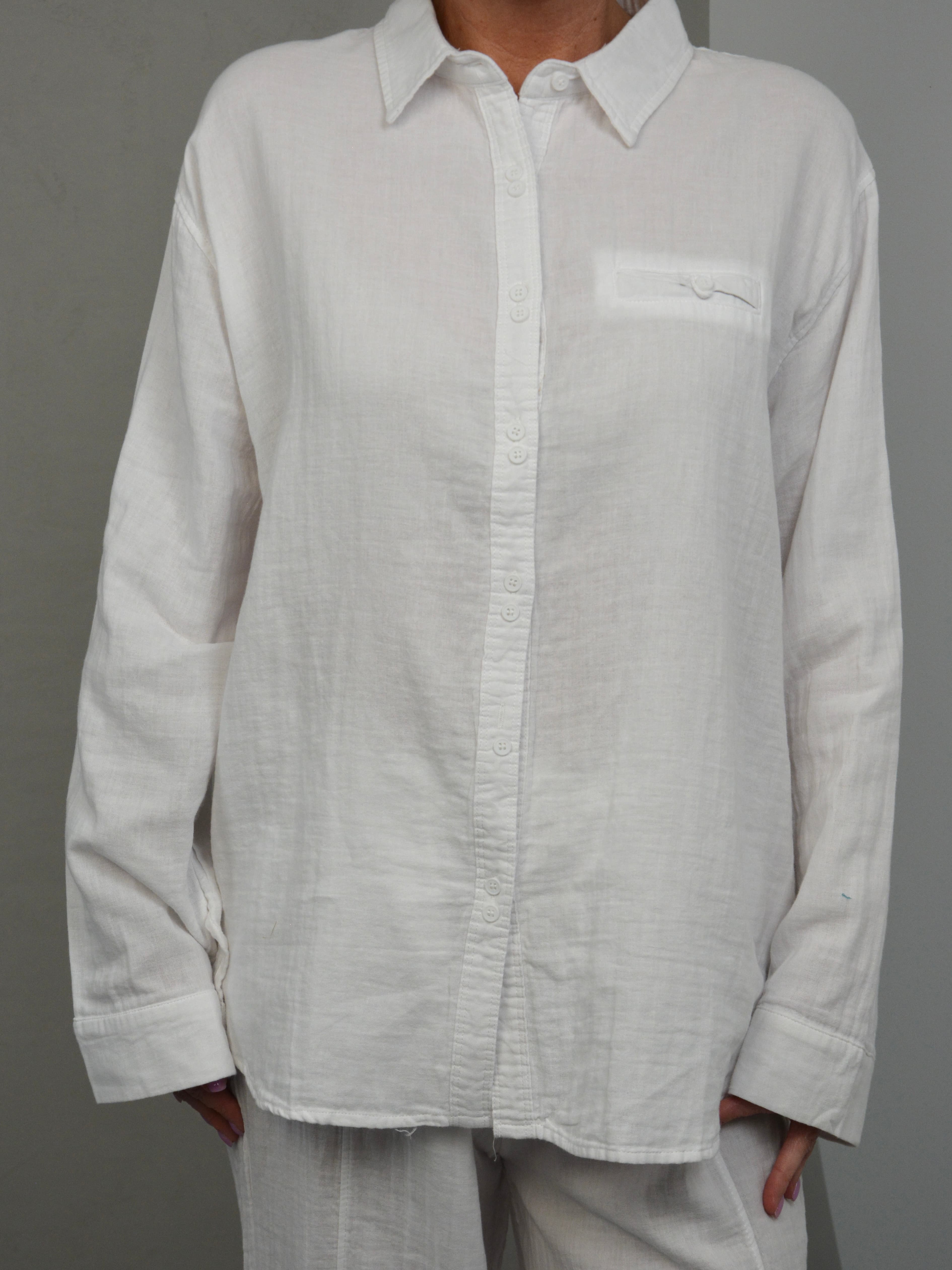 Koszula z imitacją kieszeni