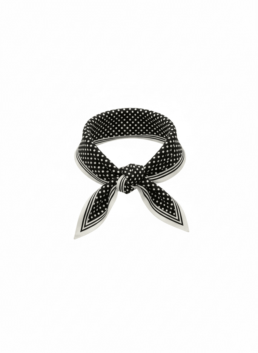 Gawroszka w kropki trójkątna