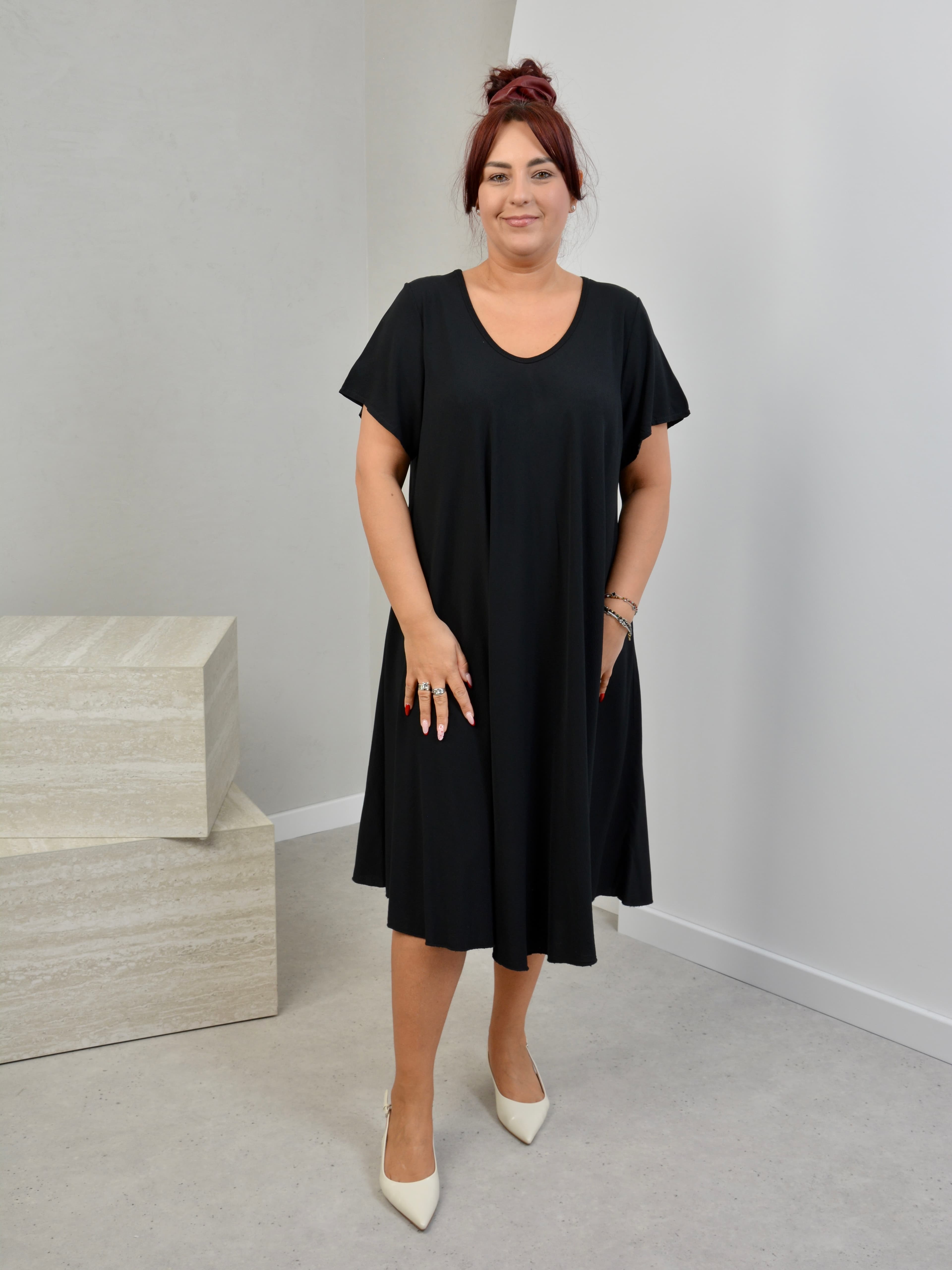 Sukienka szyta ,,z koła"