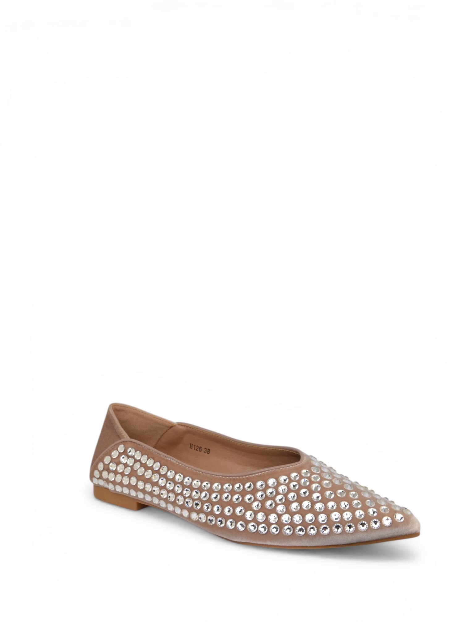 Baleriny cyrkonowe ze szpicem FANGO