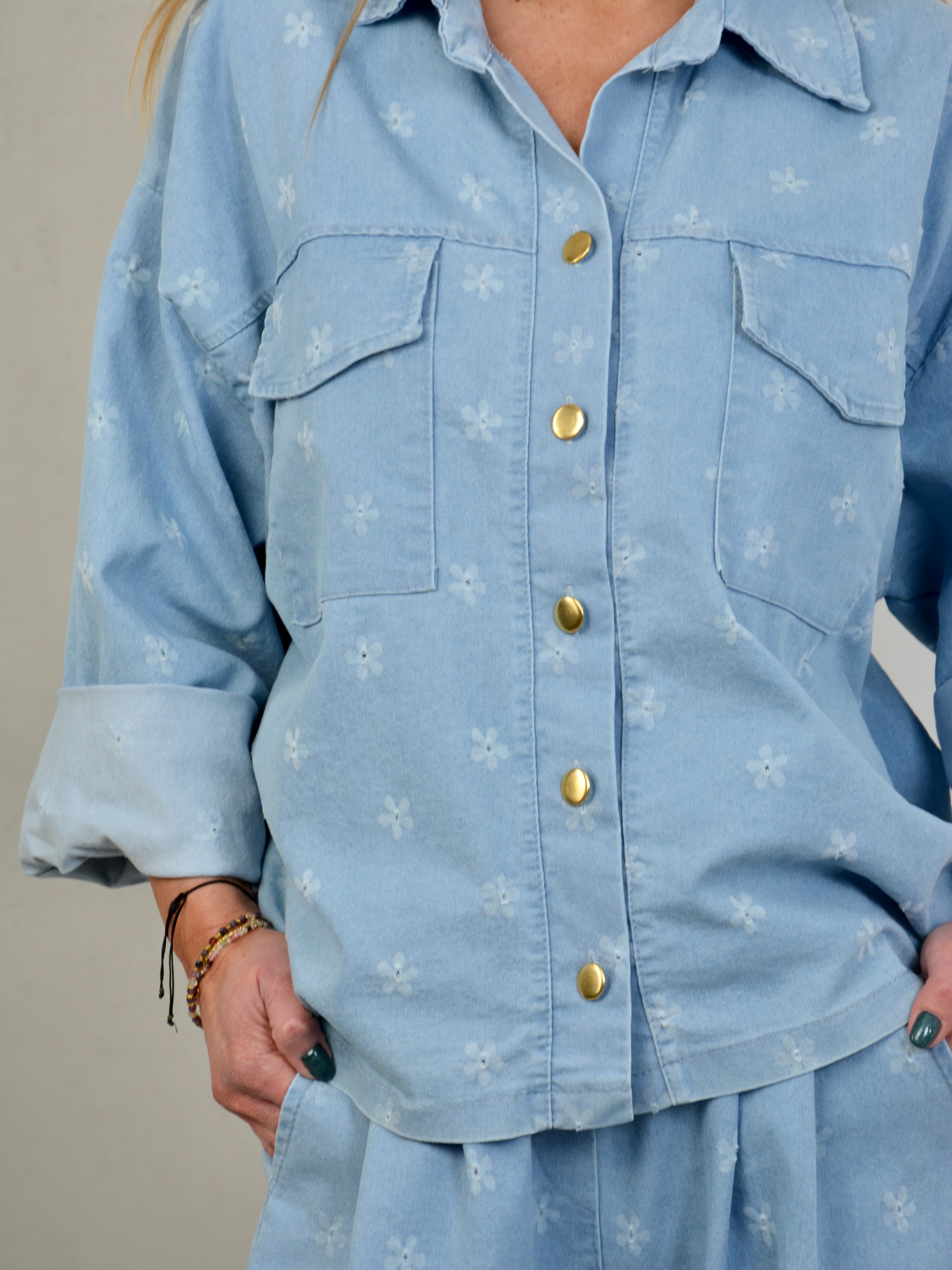 Koszula w kwiatuszki