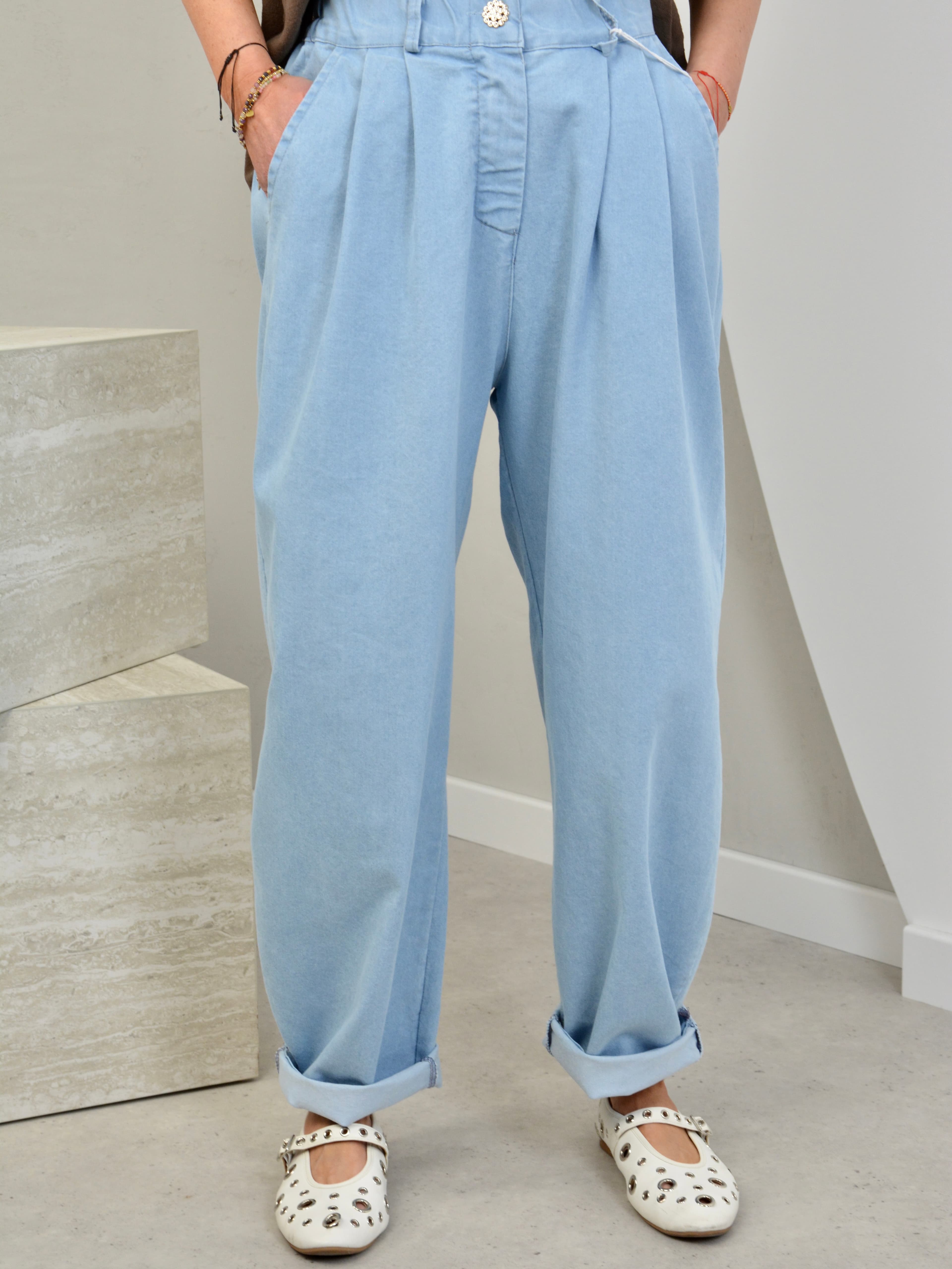 Spodnie jeansy z prostą nogawką