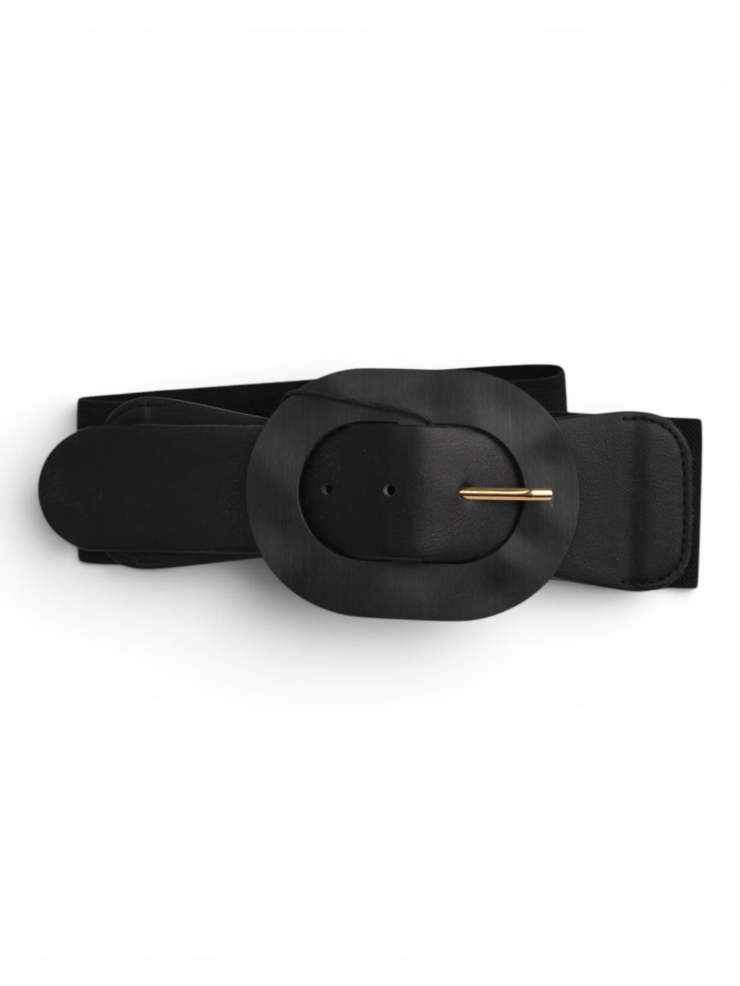 Pasek z metalową klamrą