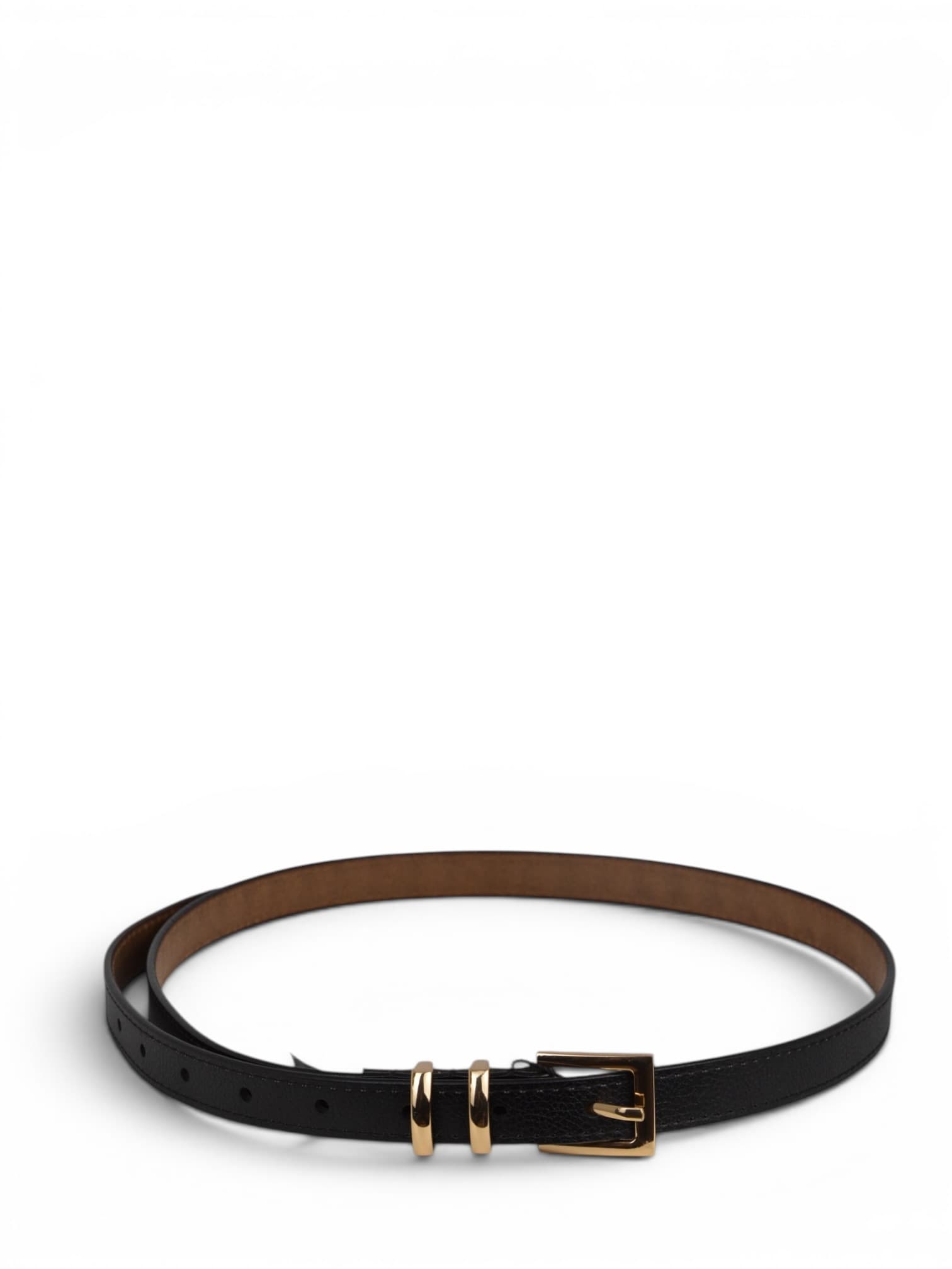 Pasek skórzany cienki