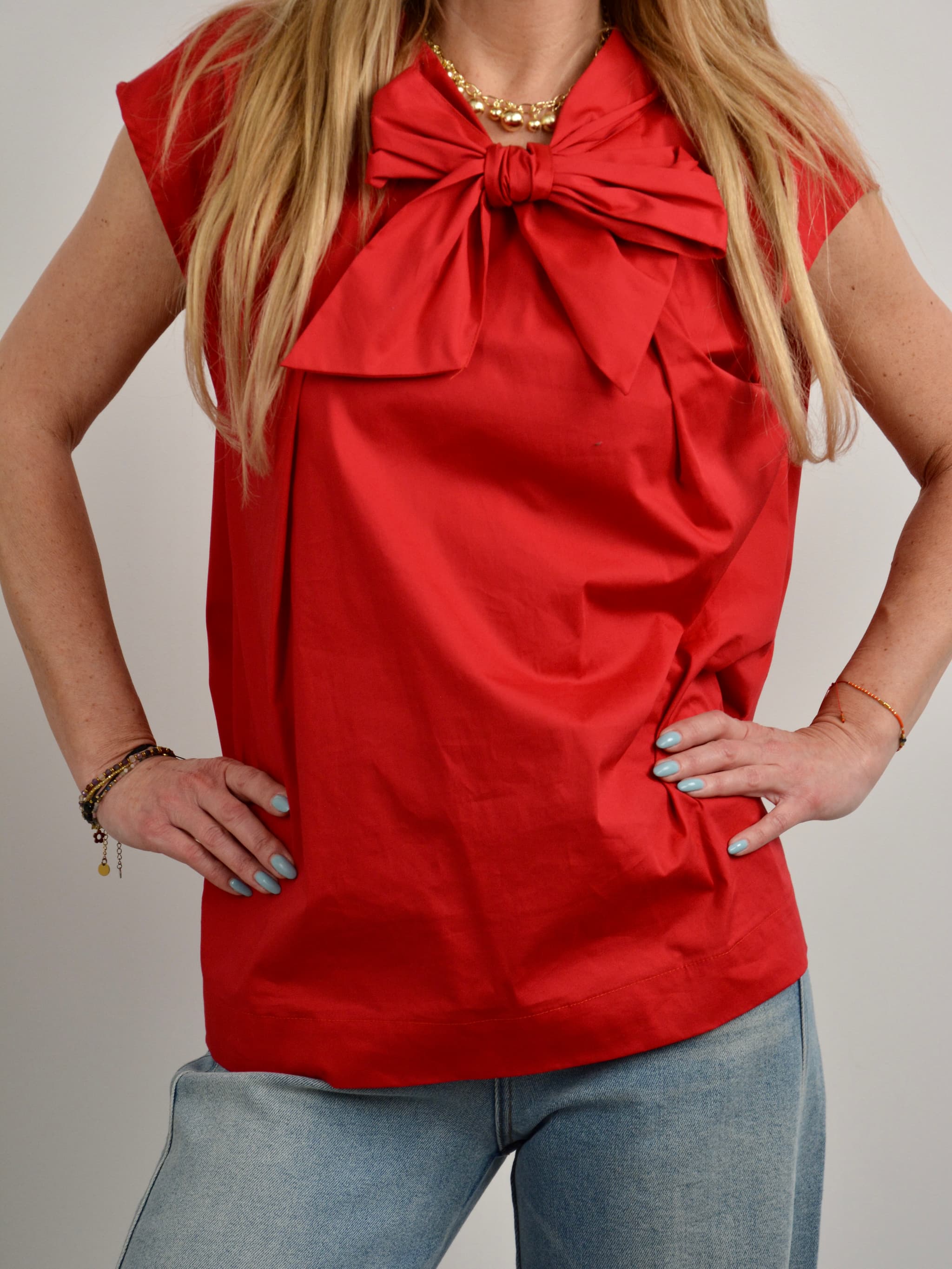 Bluzka krawatka