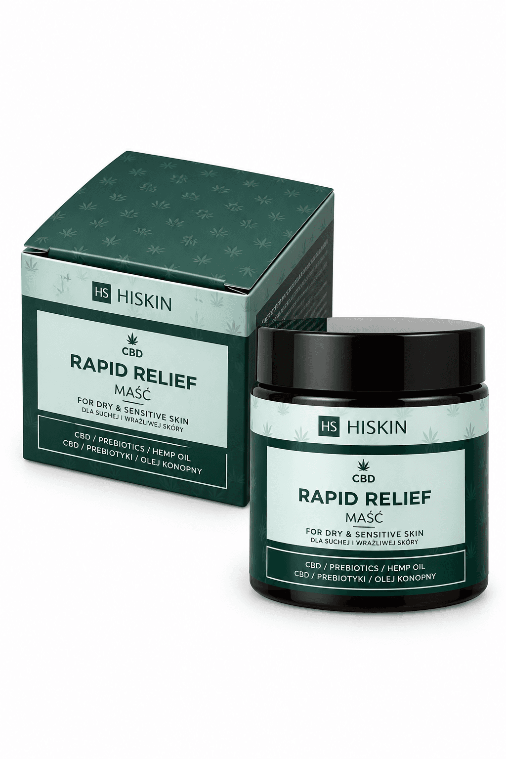 HiSkin CBD Maść ratunkowa do pielęgnacji skóry suchej 100 ml