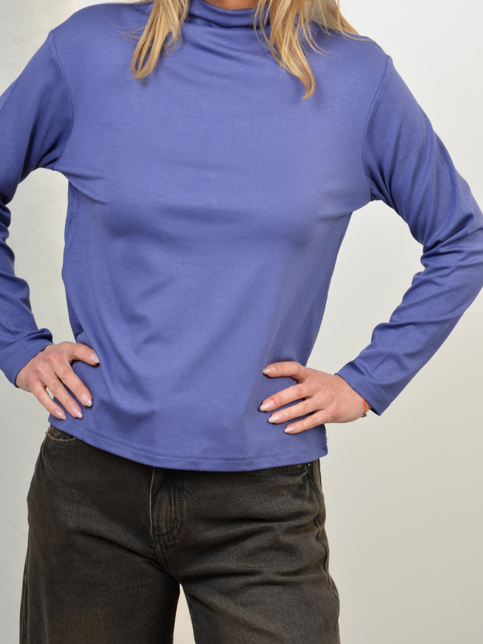 Półgolf longsleeve