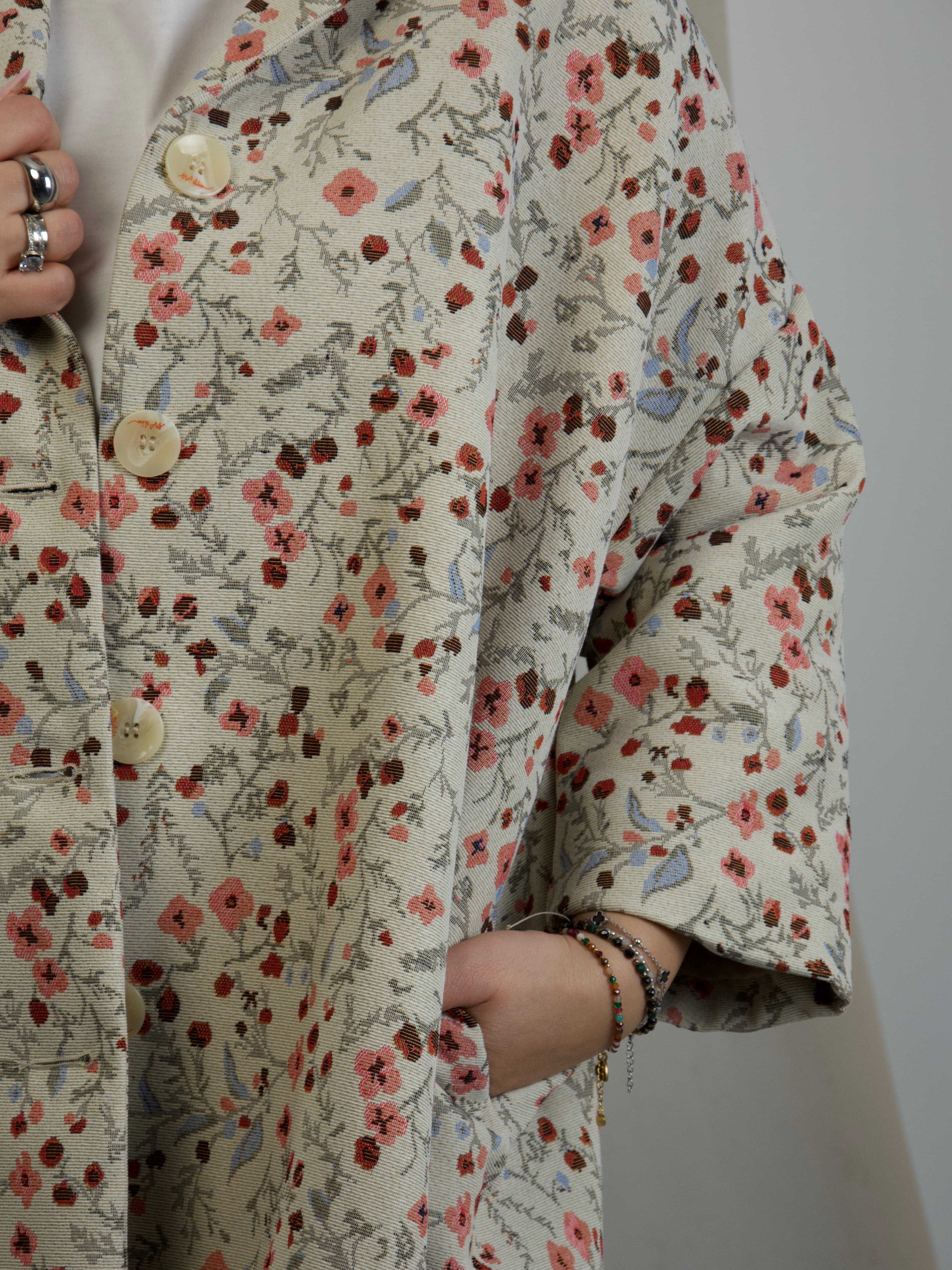Patterned coat