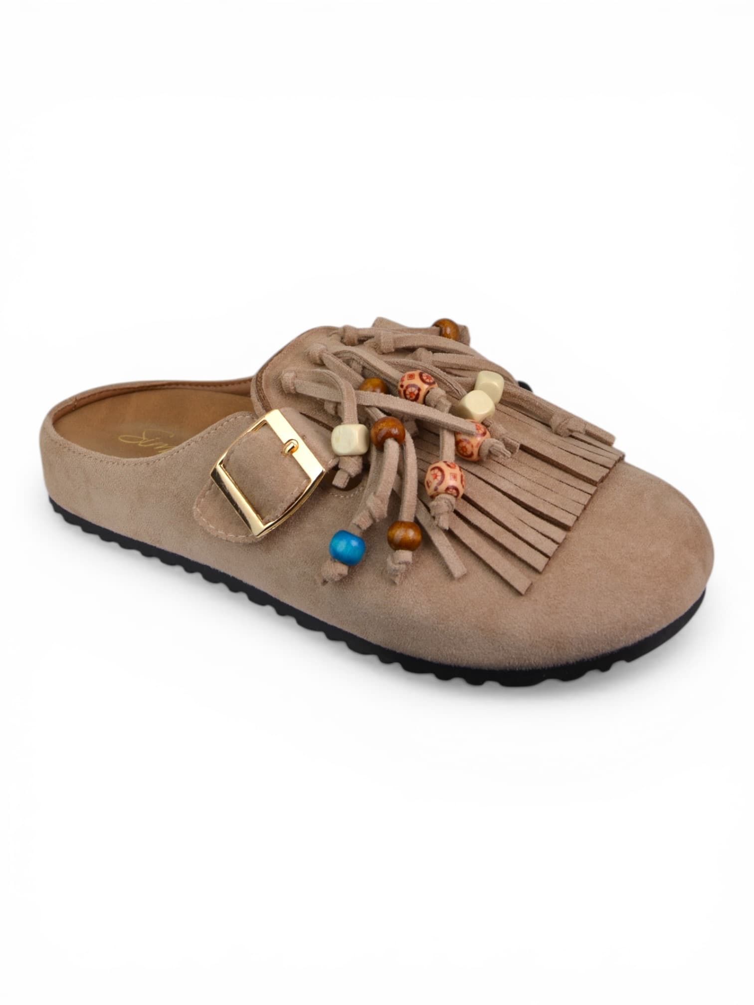 Klapki z frędzlami FANGO