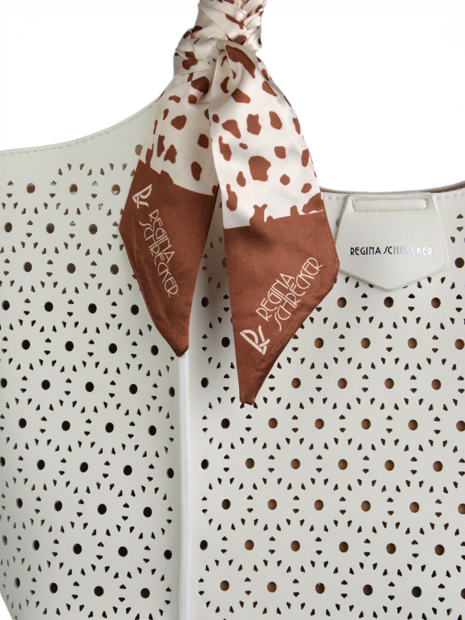 Torebka ażurowa z chustą