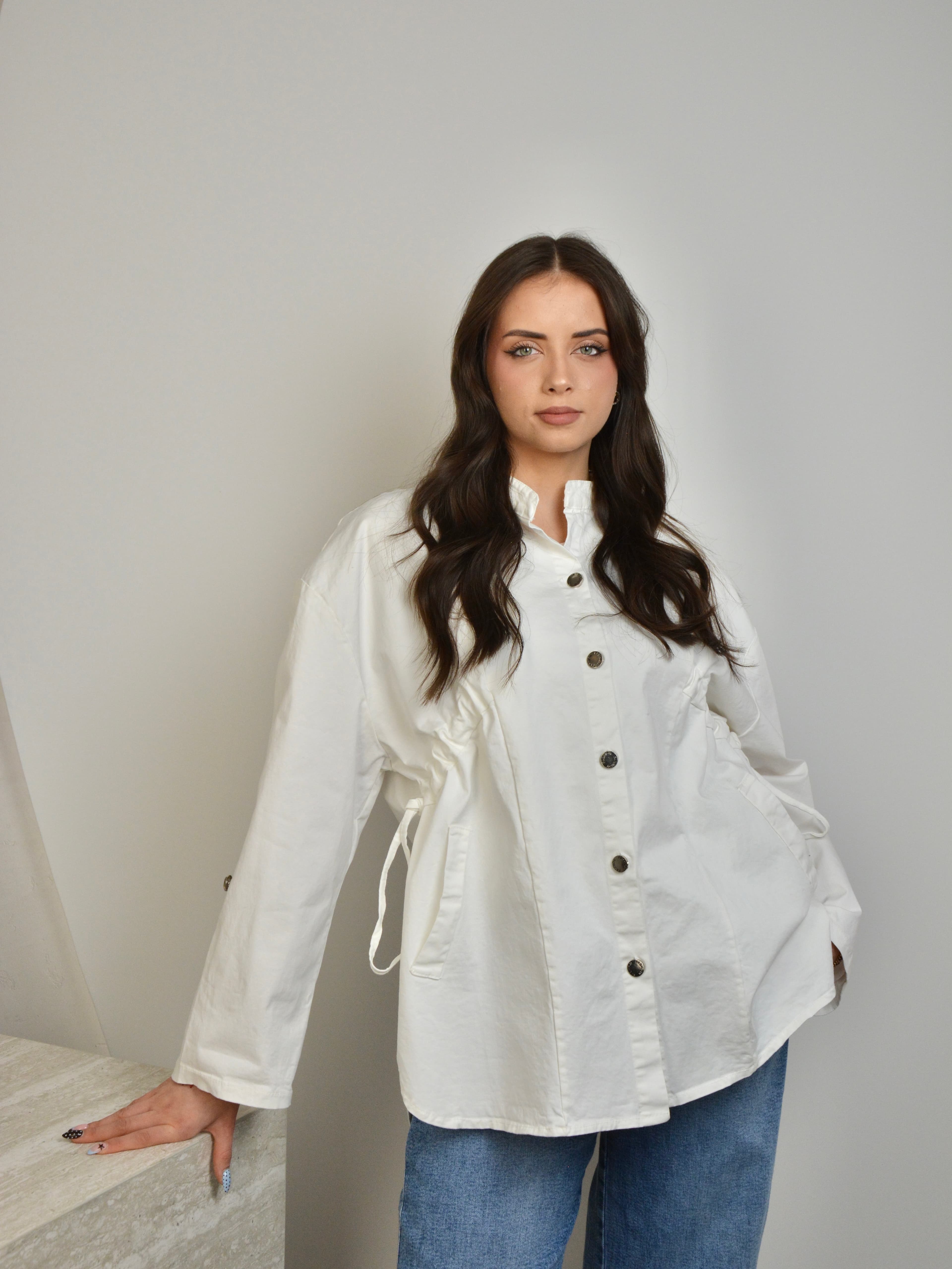 Kurtka ze ściągaczami