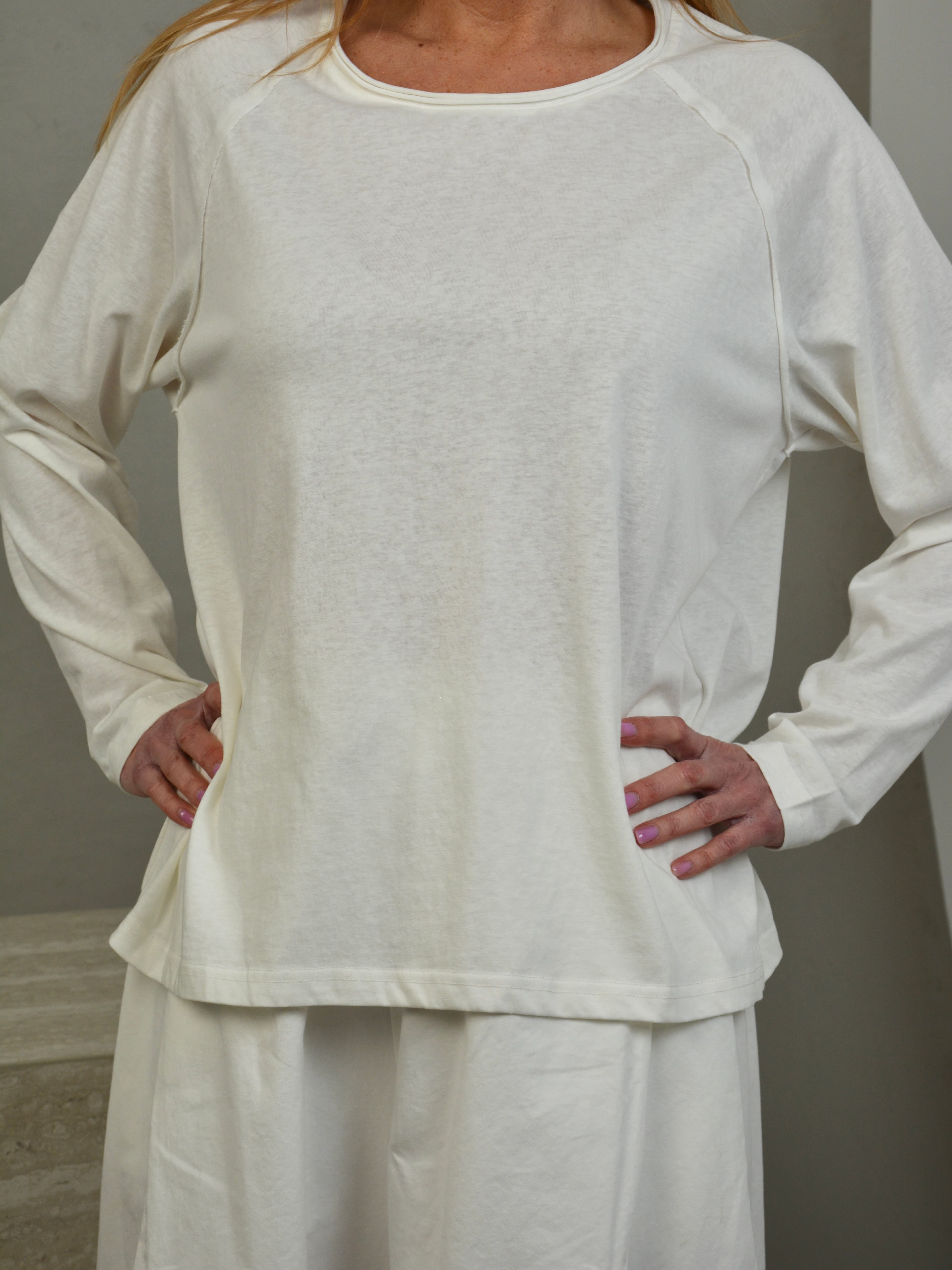 Bluzka z długim rękawem