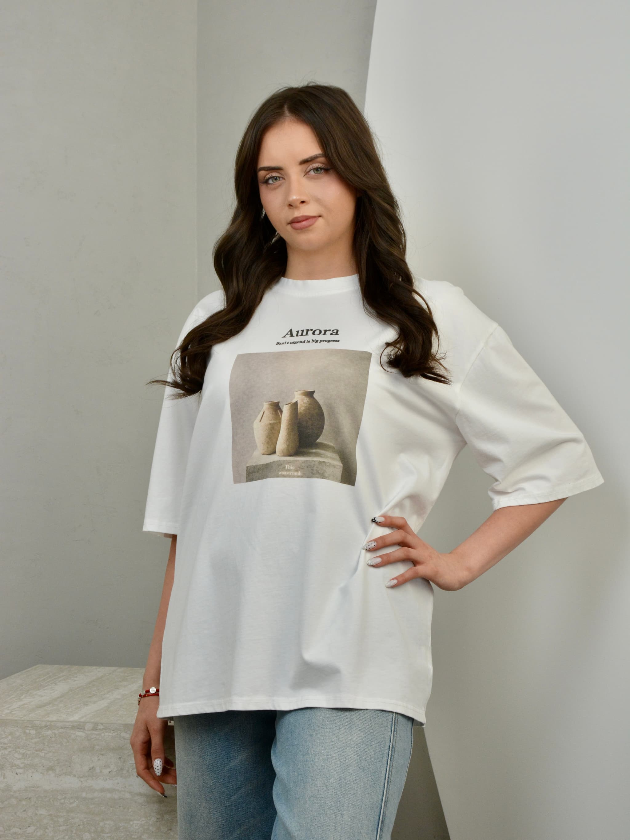 T-shirt z dzbanami