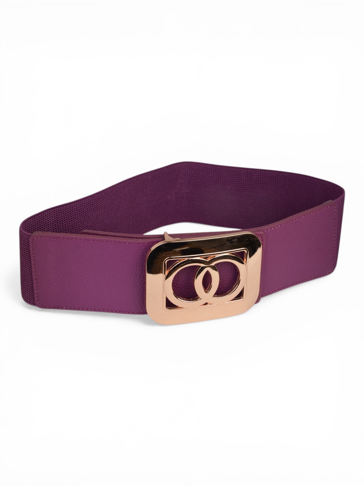 Pasek dwa koła fioletowy