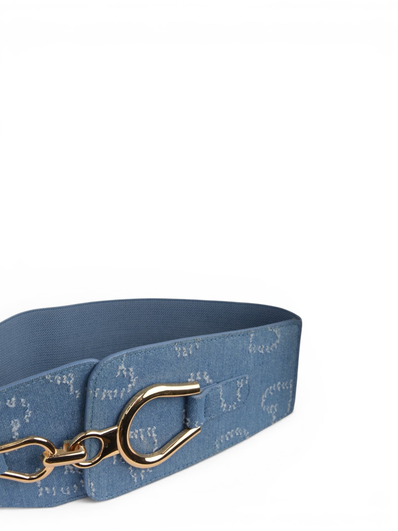 Pasek jeansowy większa klamra