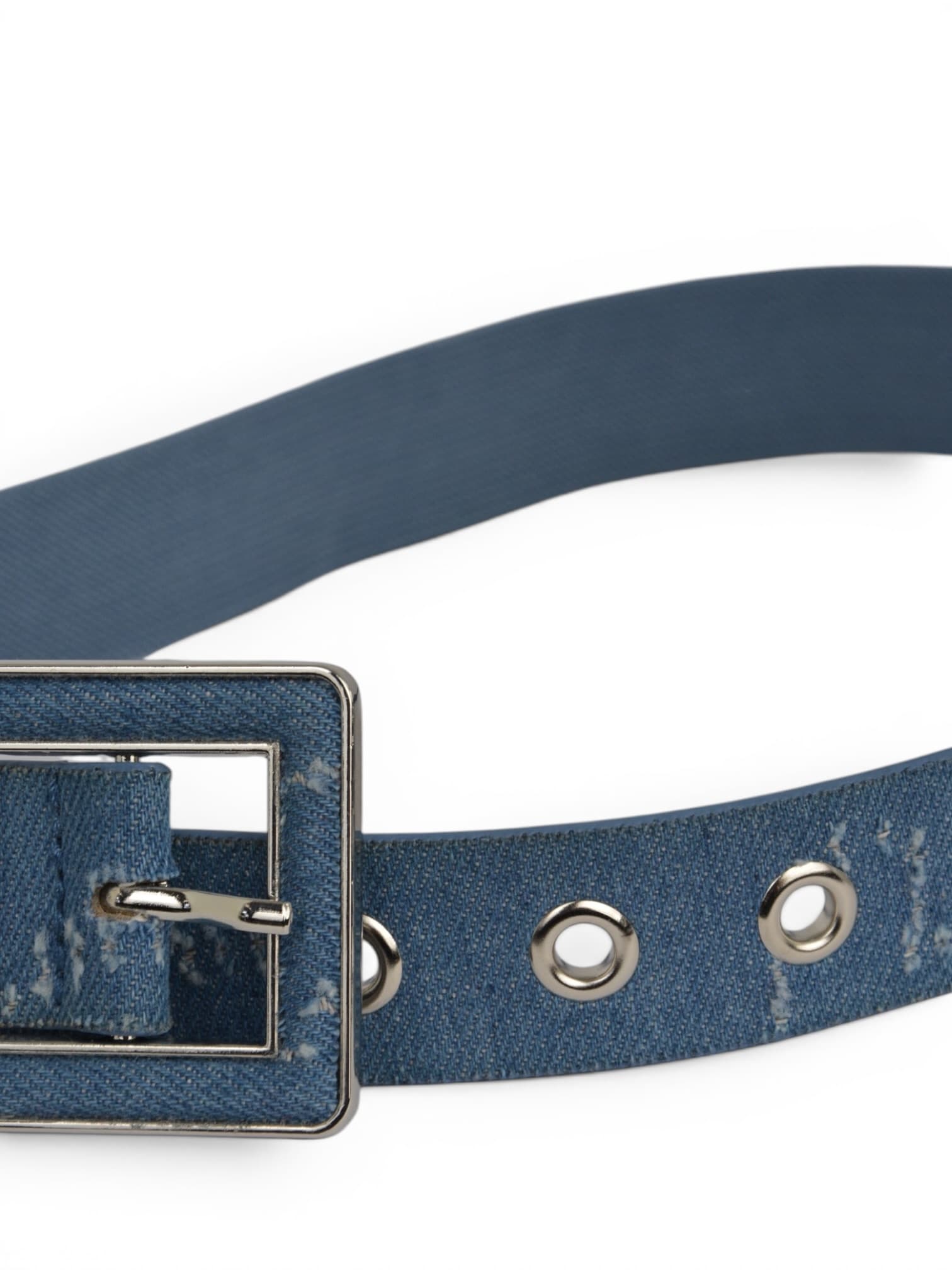 Pasek jeansowy cienki