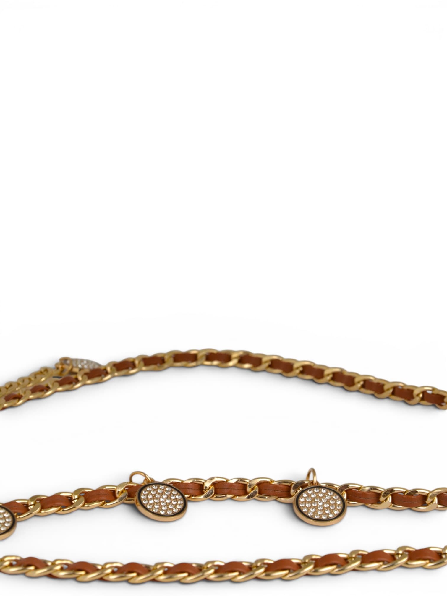 Pasek z ozdobnymi monetkami