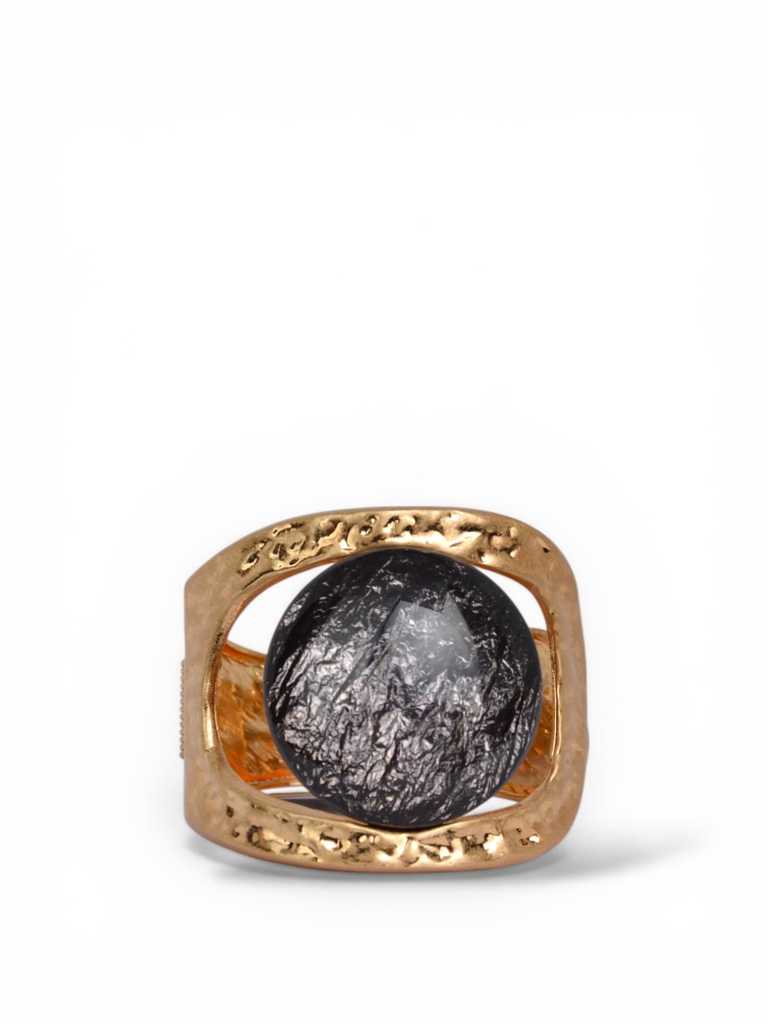 Bransoletka złota z kamieniem