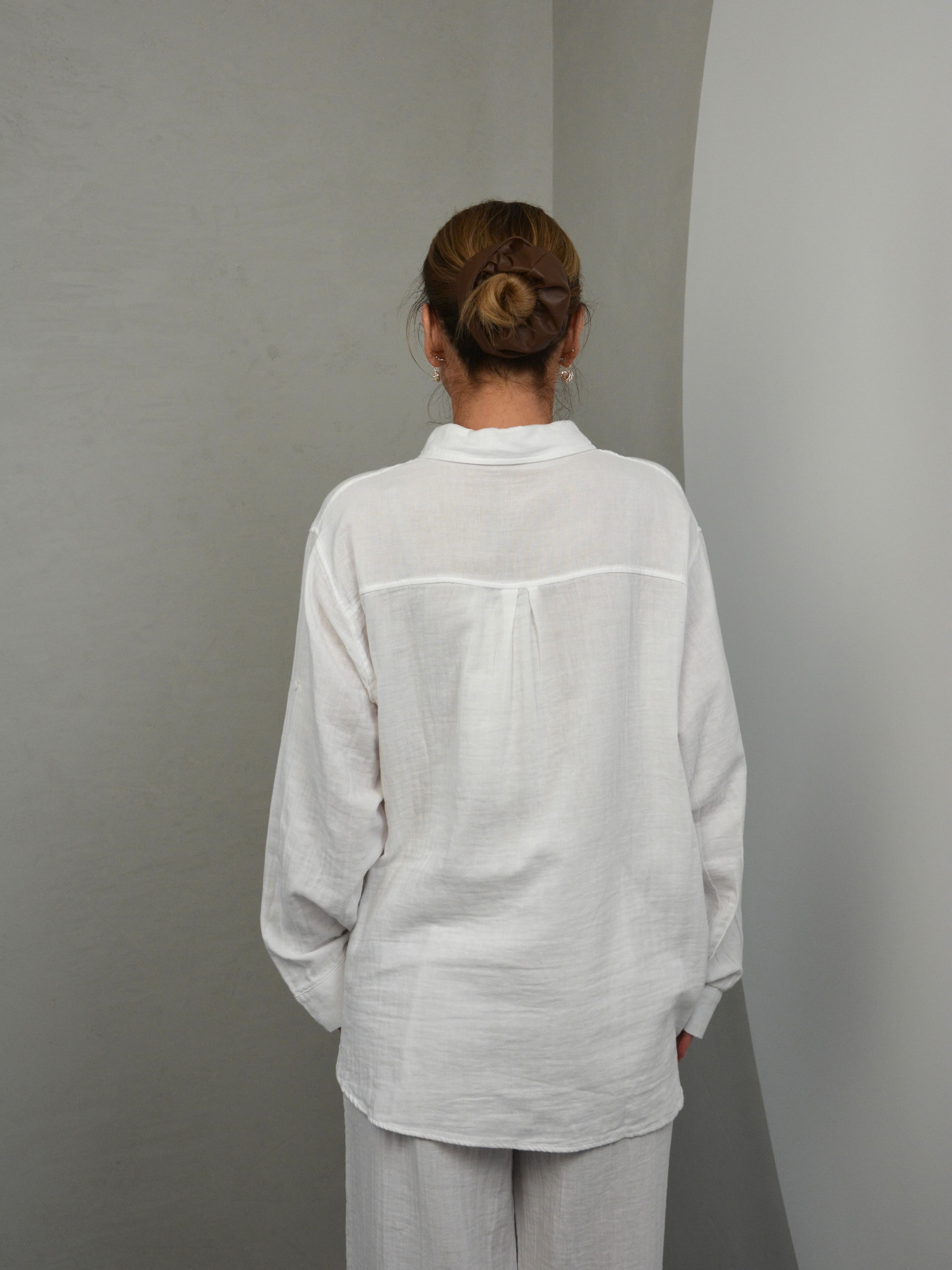 Koszula z imitacją kieszeni