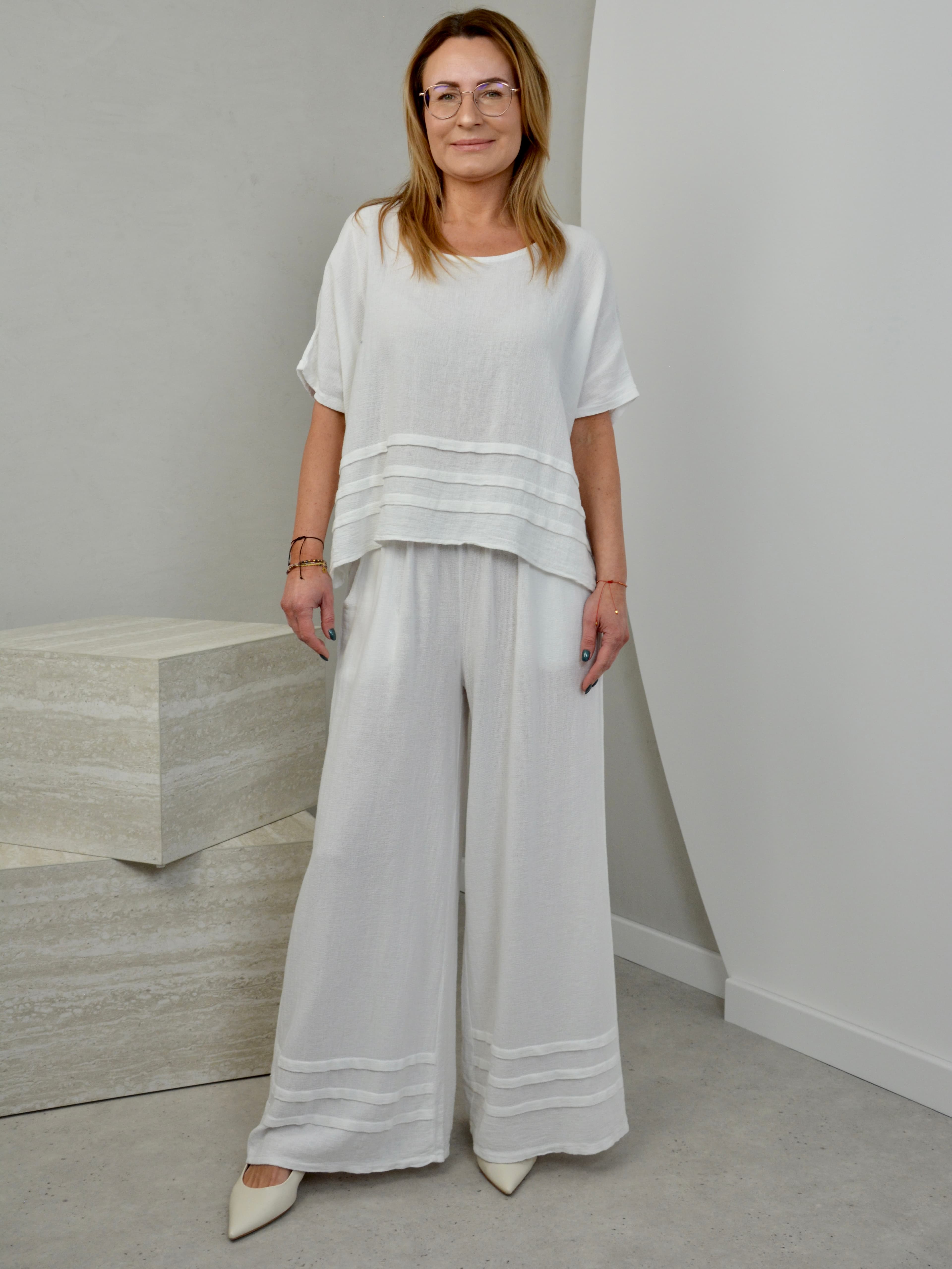 Spodnie sznureczkowe