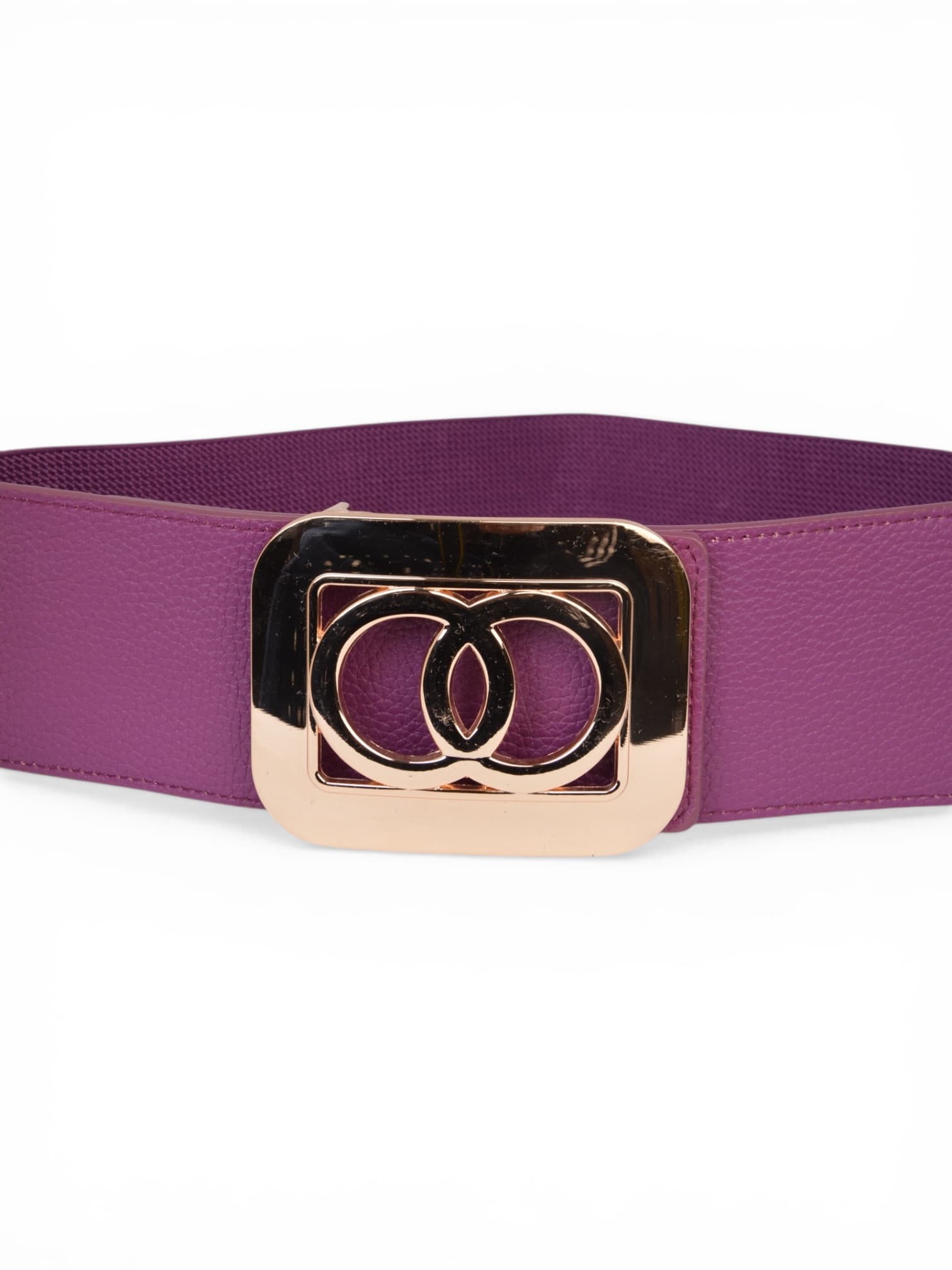 Pasek dwa koła fioletowy