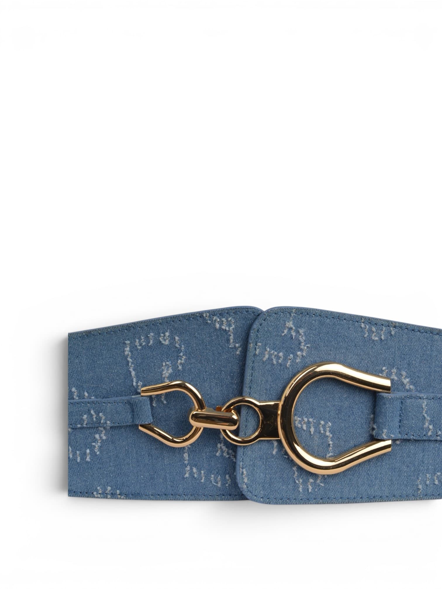 Pasek jeansowy większa klamra