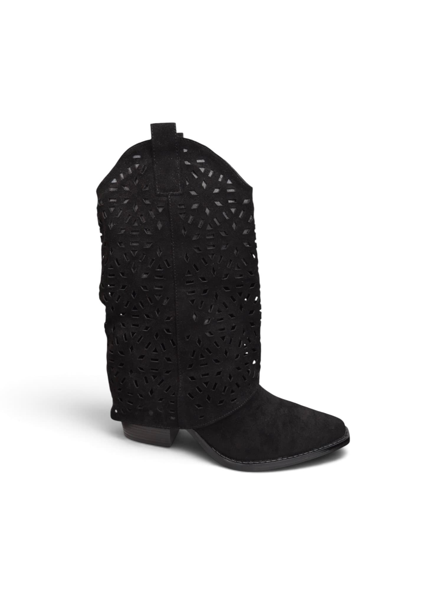 Buty botki kowbojki CZARNE