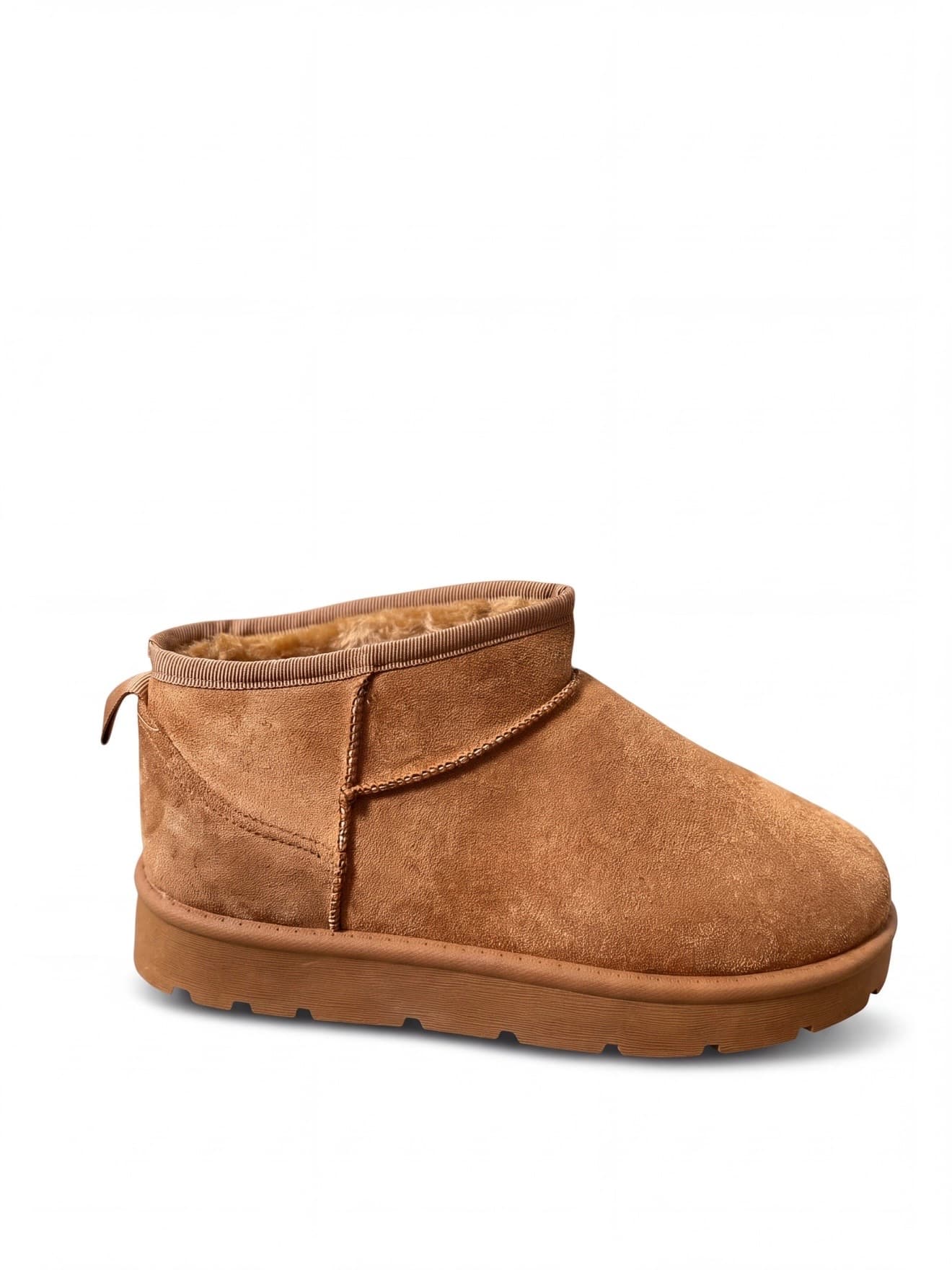 Buty zamszowe śniegowce KAMEL