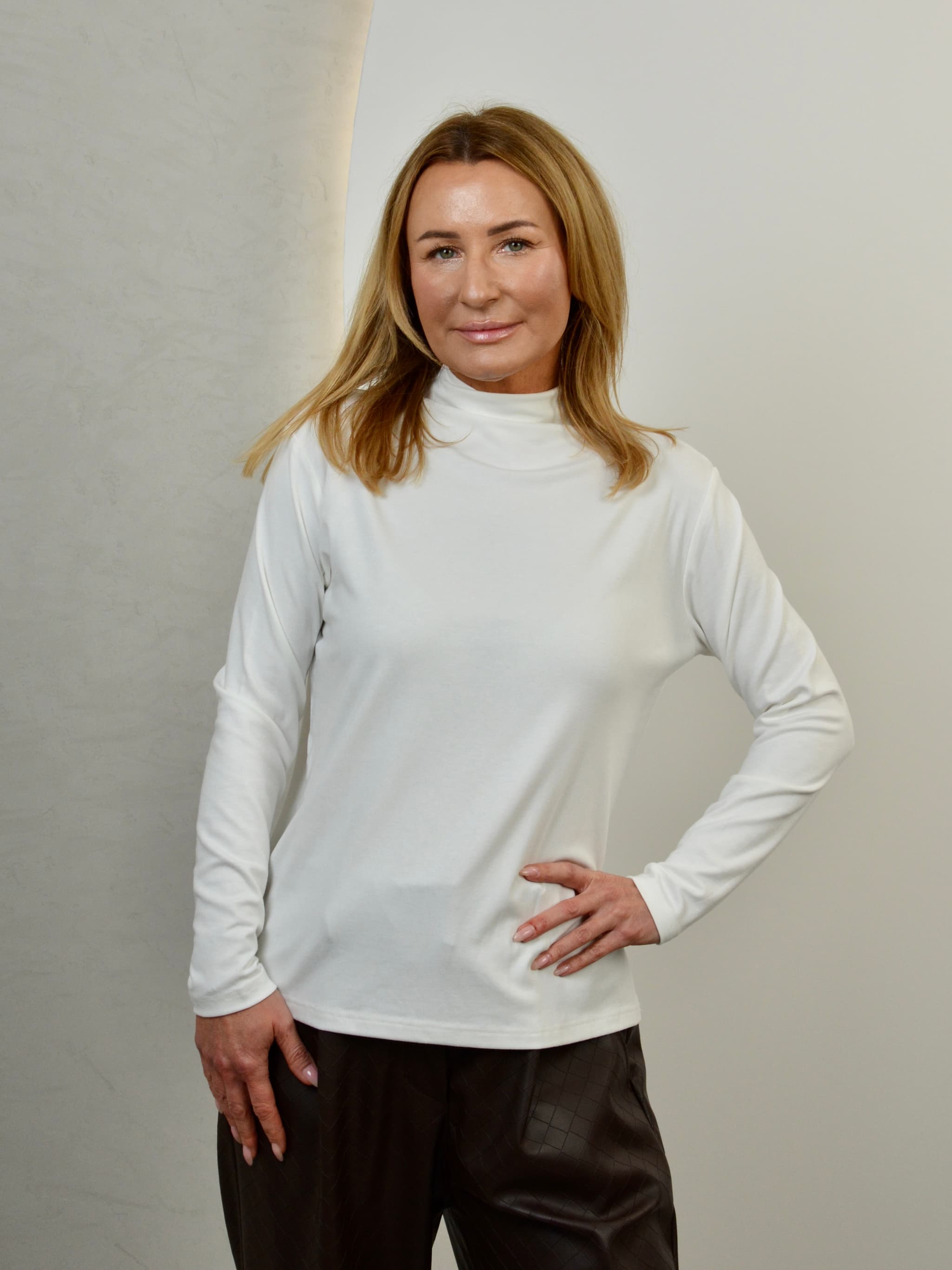 Półgolf longsleeve