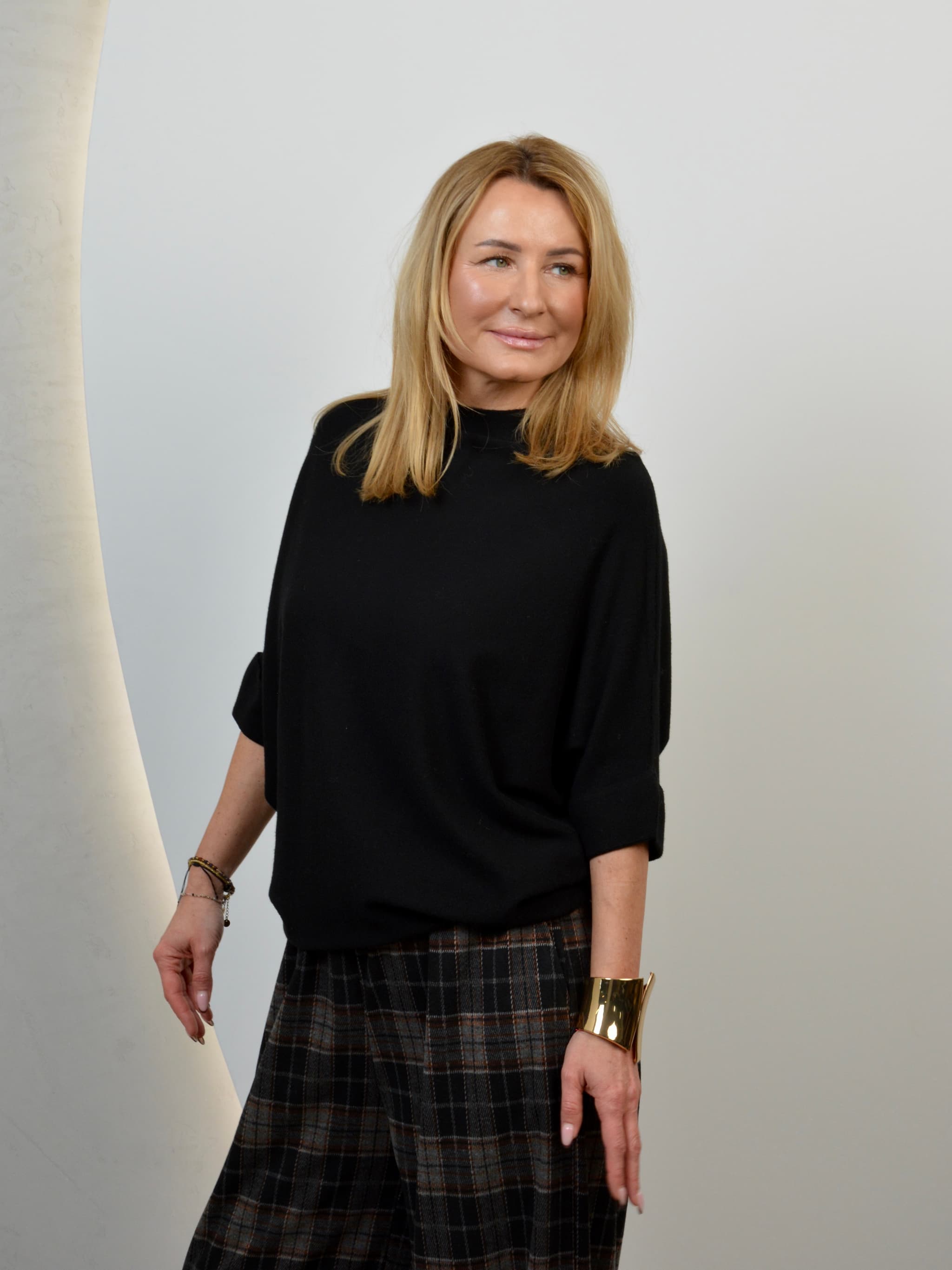 Sweter półgolf