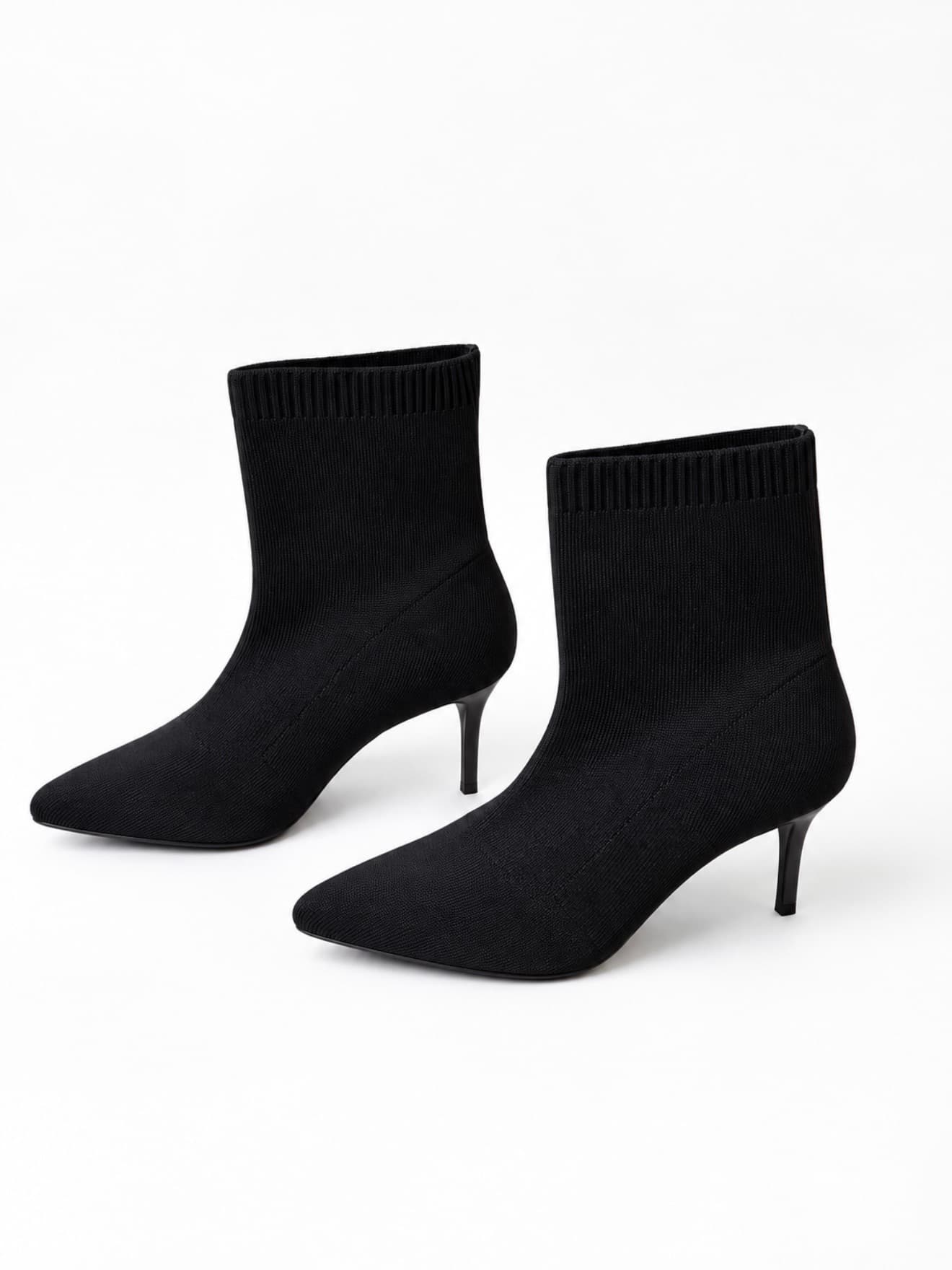 Botki eleganckie skarpetkowe