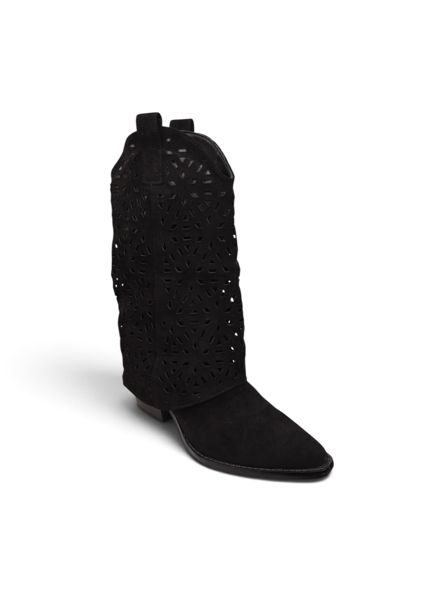 Buty botki kowbojki CZARNE