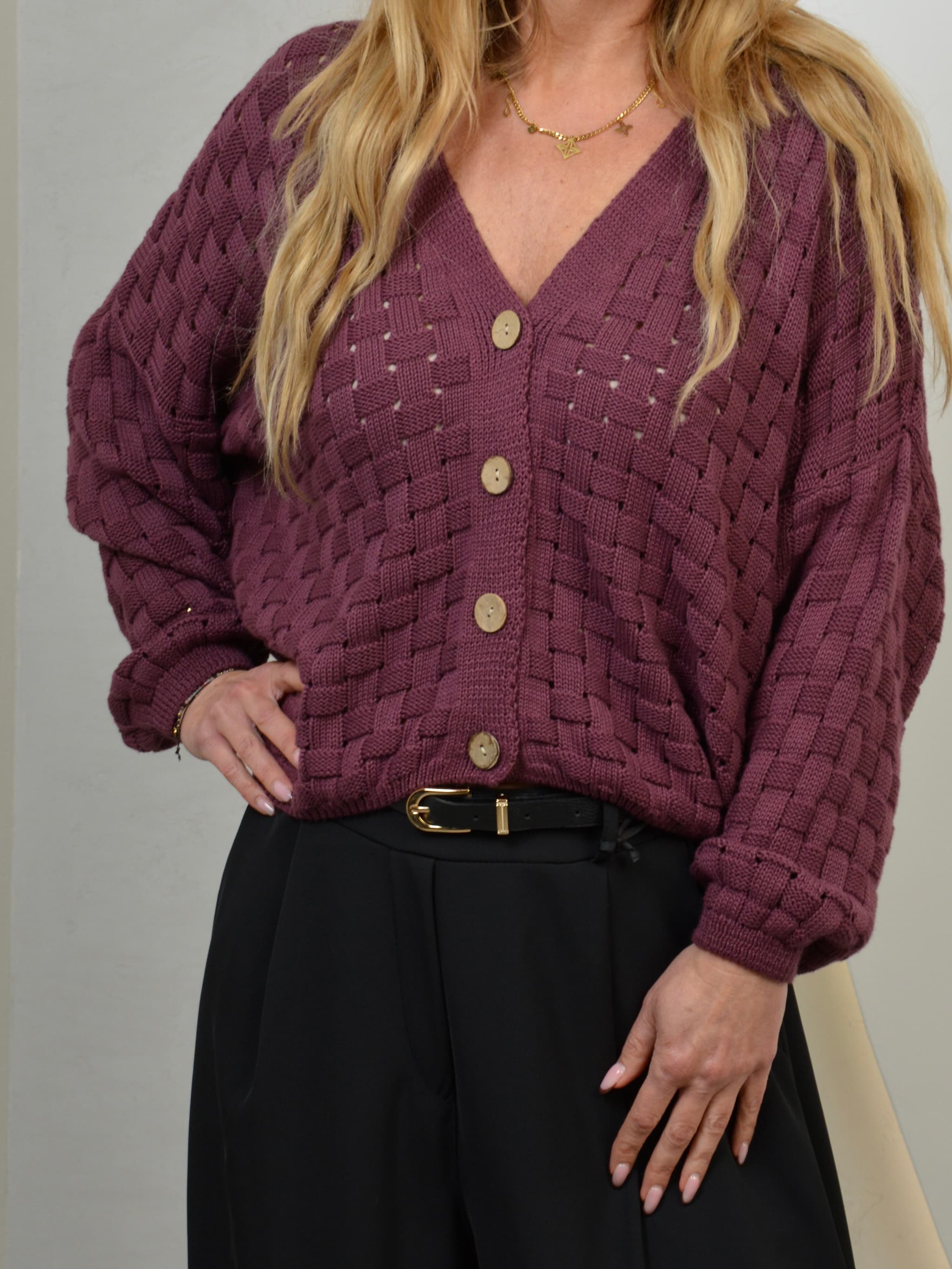 Sweter z bawełny Bottega