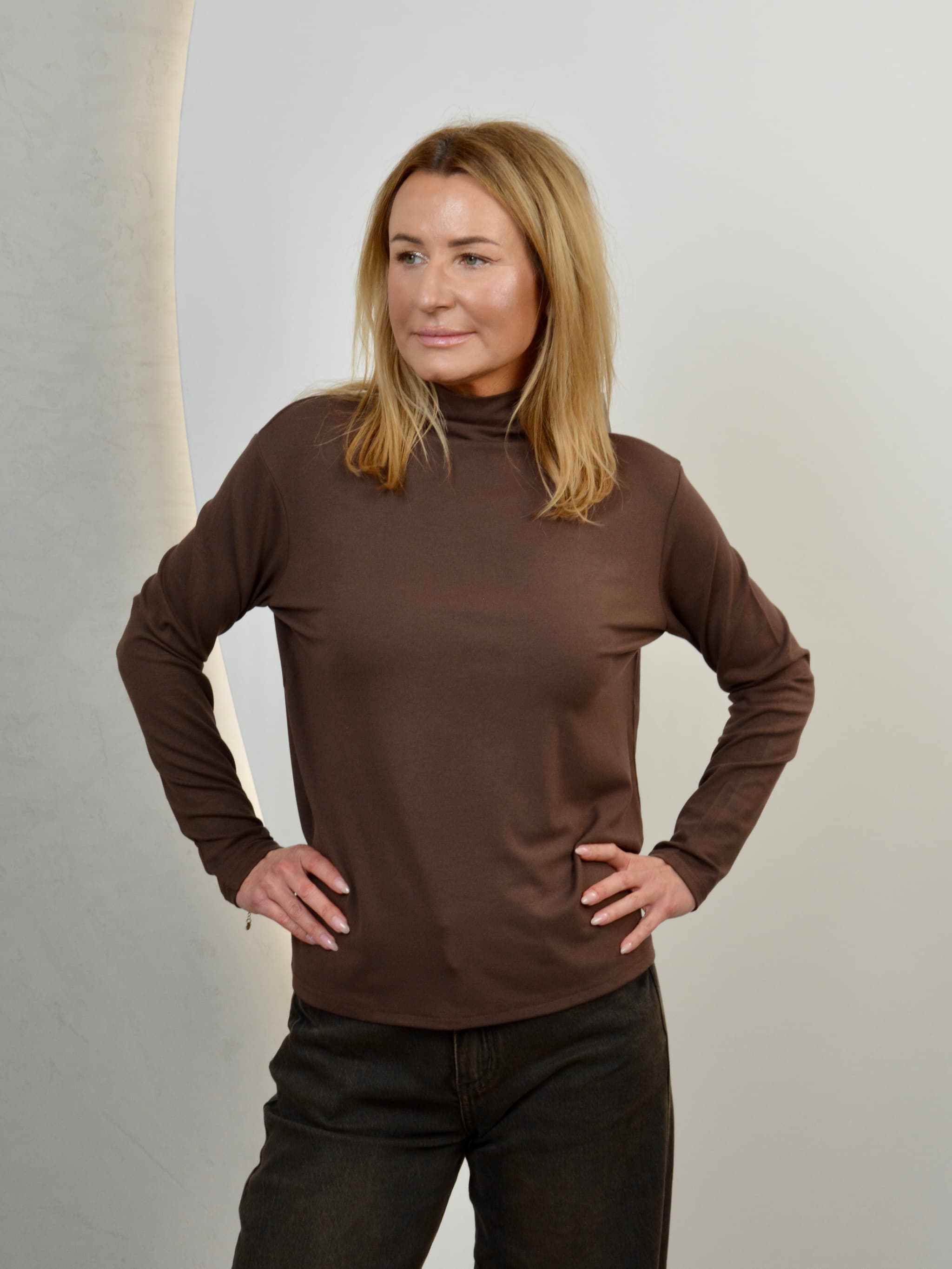 Półgolf longsleeve